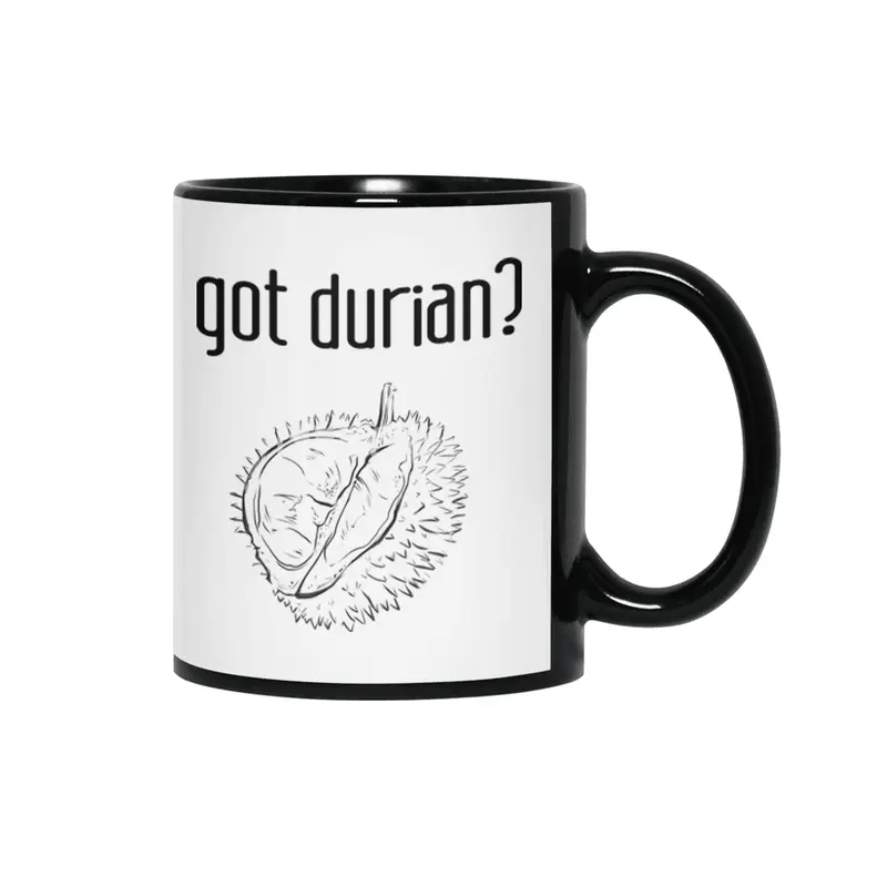 got durian? Siyah Kupa