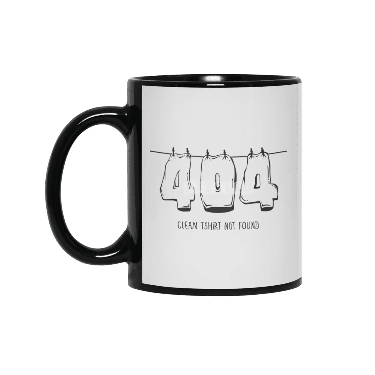 Laundry 404 Siyah Kupa