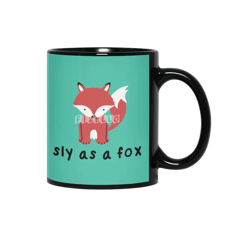 Baby Fox Siyah Kupa