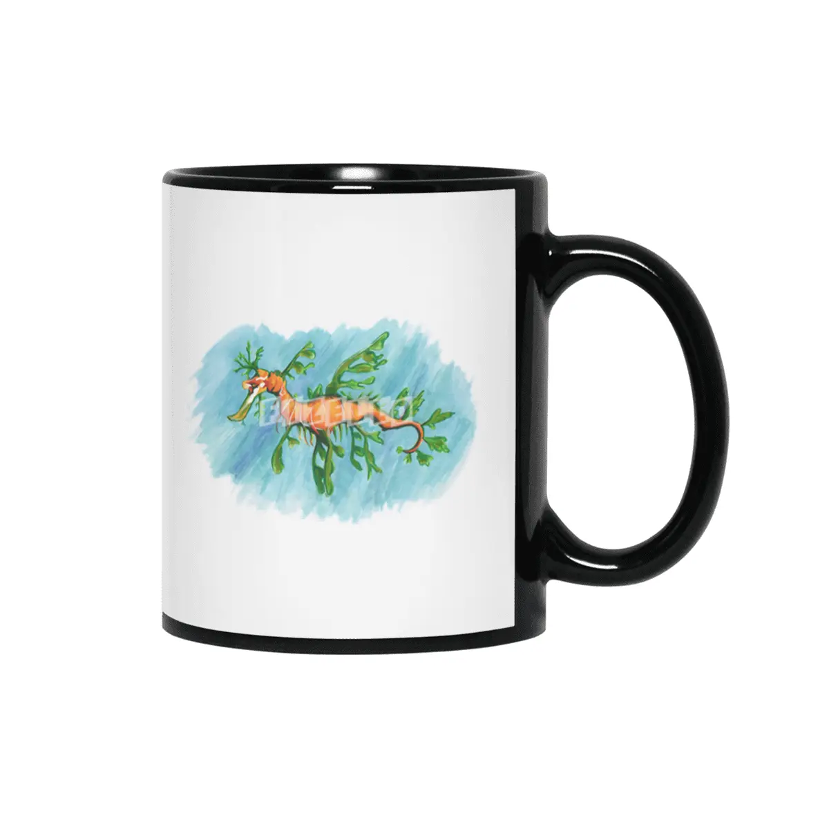 Leafy Seadragon Siyah Kupa