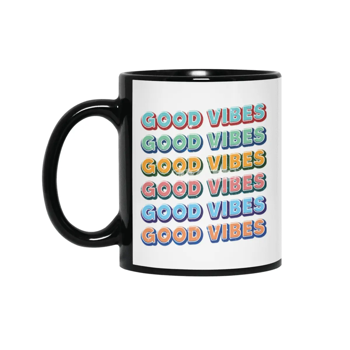 Good Vibes (Only) Siyah Kupa