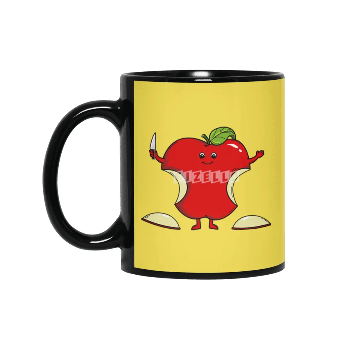 Apple Cut Siyah Kupa