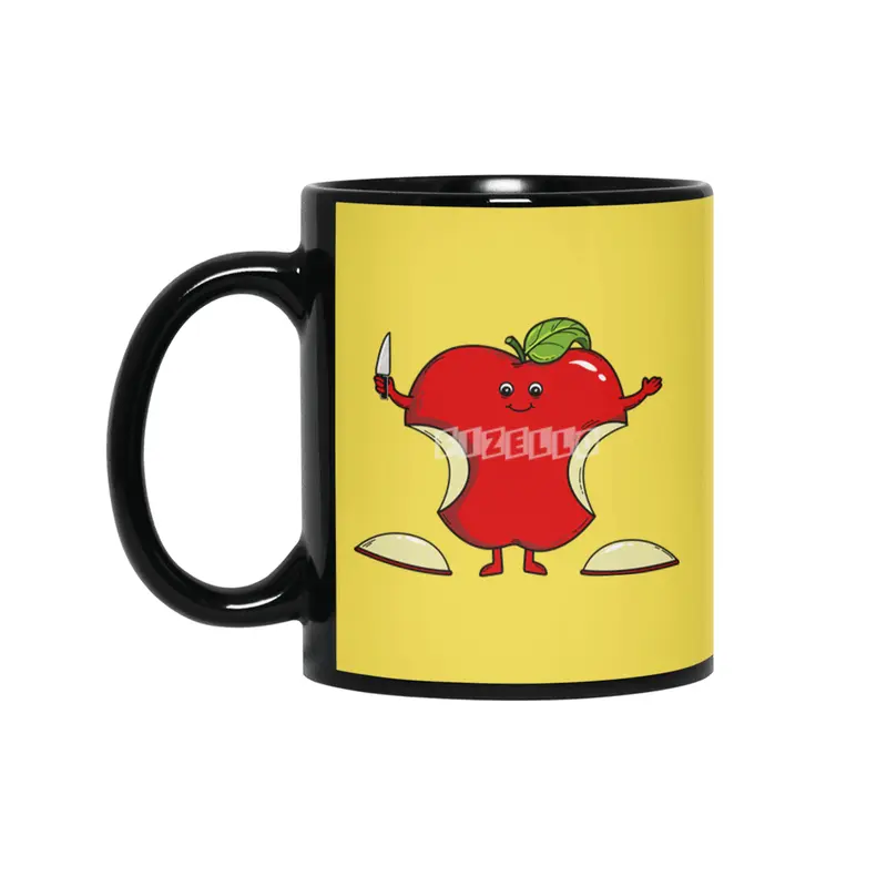 Apple Cut Siyah Kupa
