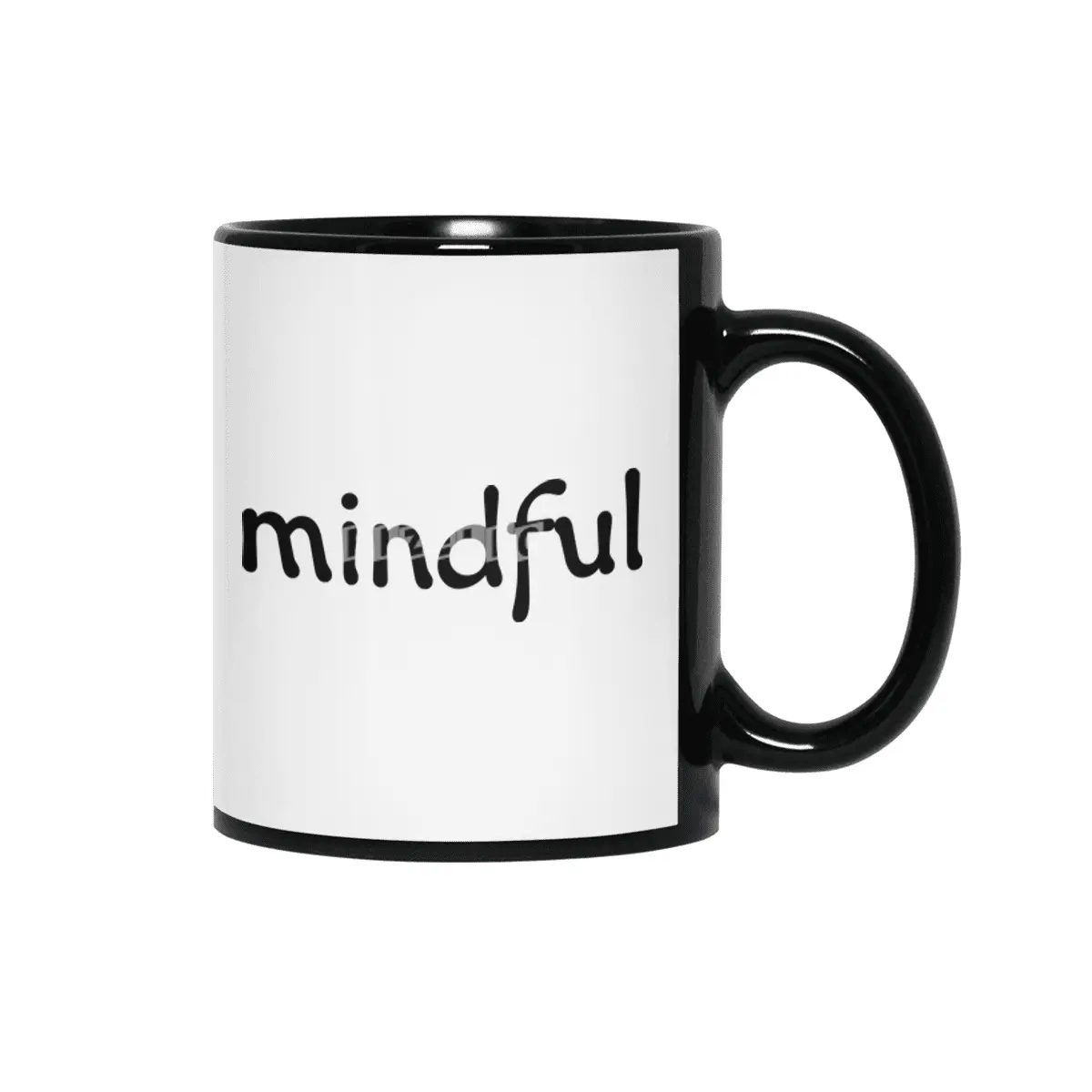 Mindful Siyah Kupa