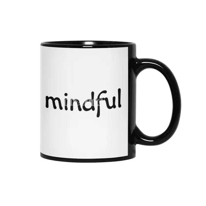 Mindful Siyah Kupa
