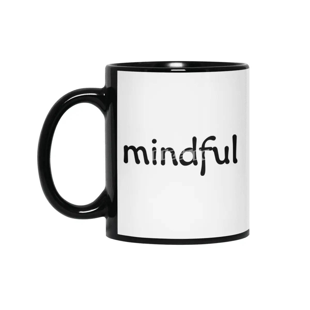 Mindful Siyah Kupa