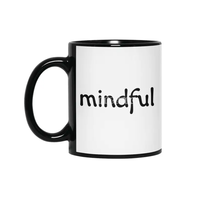 Mindful Siyah Kupa