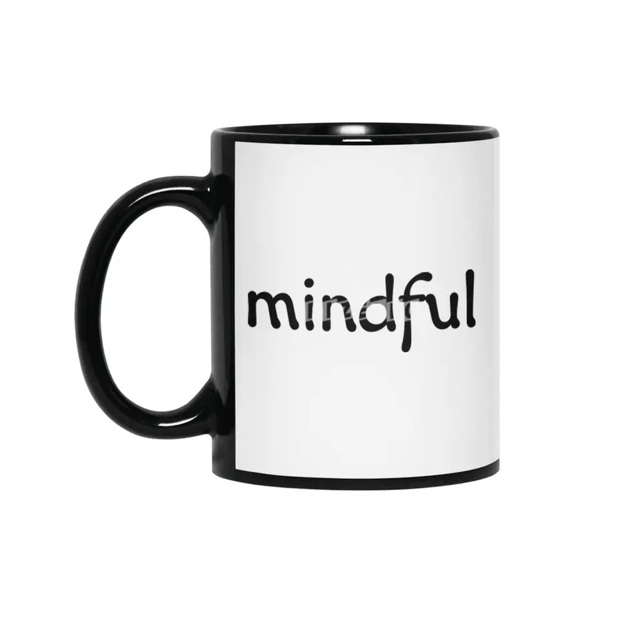 Mindful Siyah Kupa