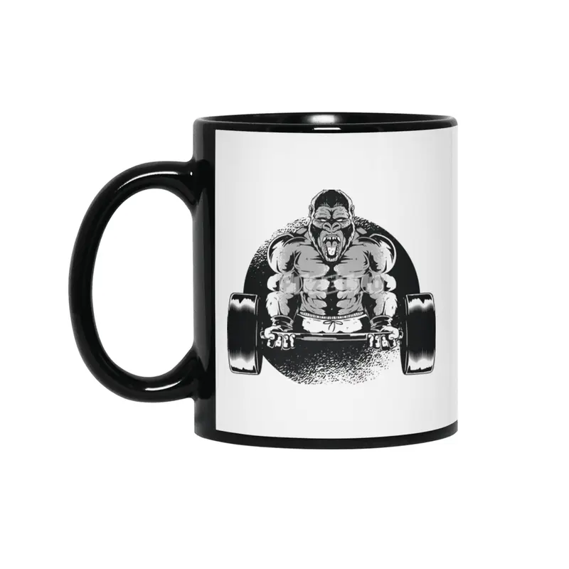 Gorilla Dumbbell Siyah Kupa