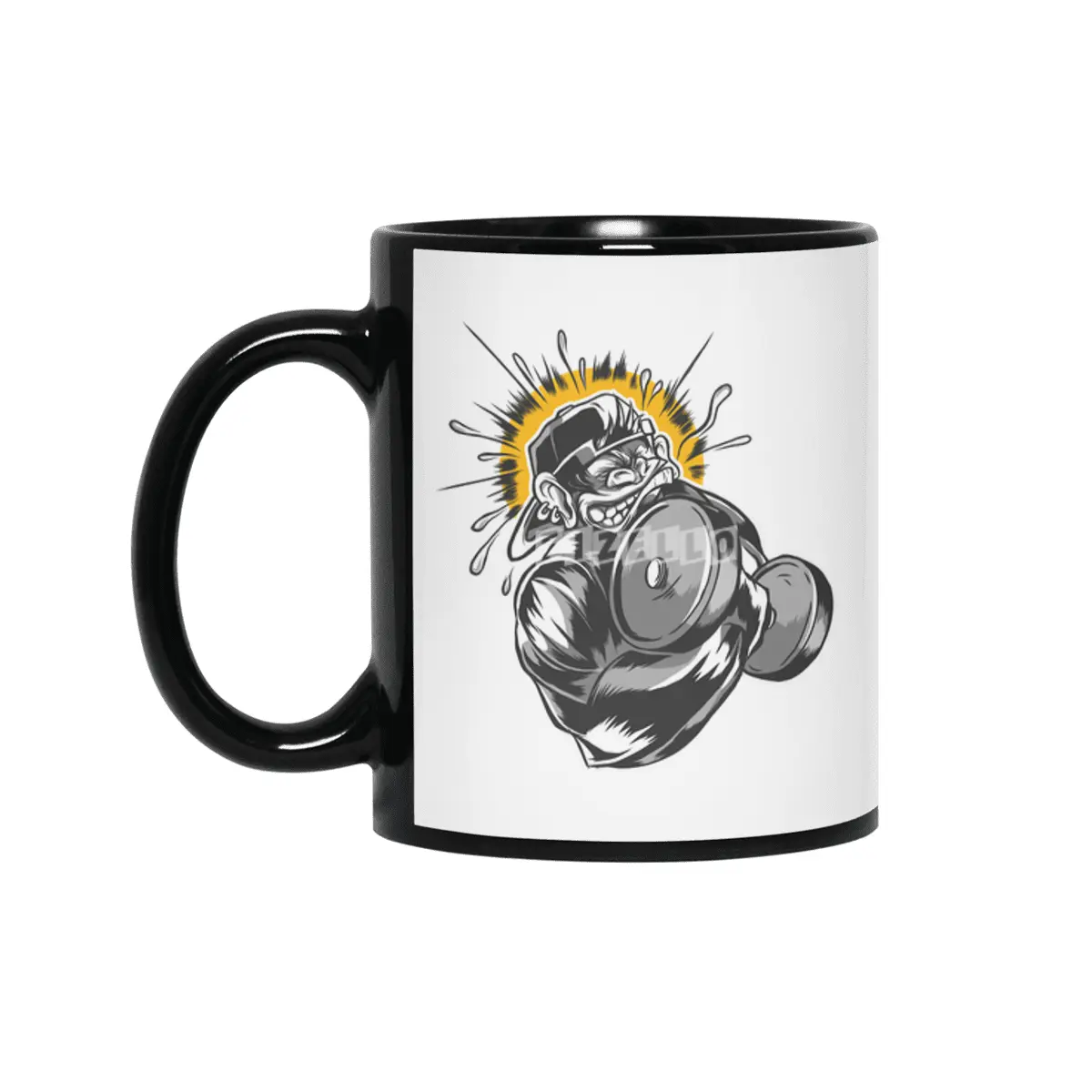 Monkey Dumbbell Siyah Kupa