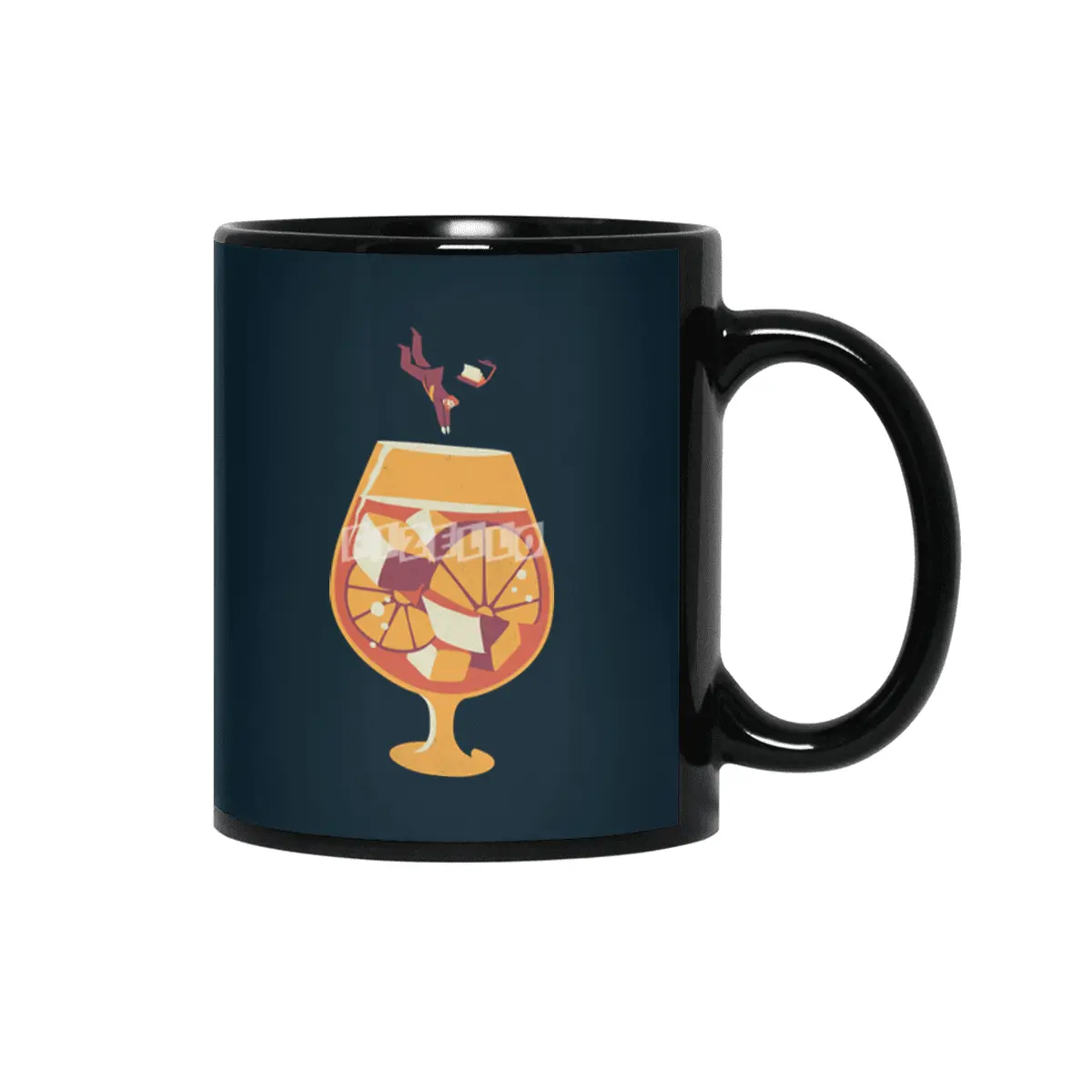 Aperol Spritz Dive In Summer Design CEO Siyah Kupa