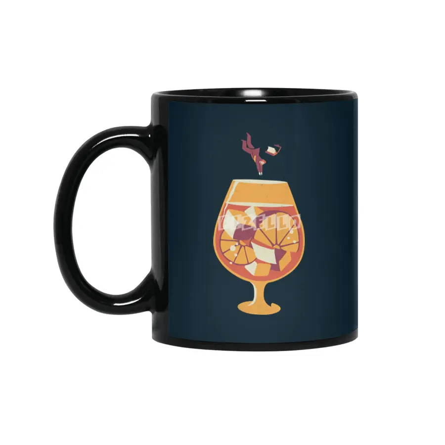 Aperol Spritz Dive In Summer Design CEO Siyah Kupa