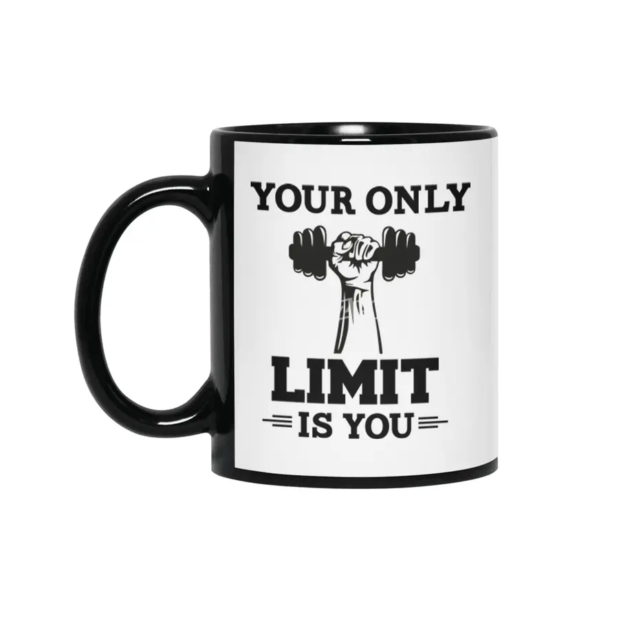 YOUR ONLY LIMIT IS YOU Siyah Kupa