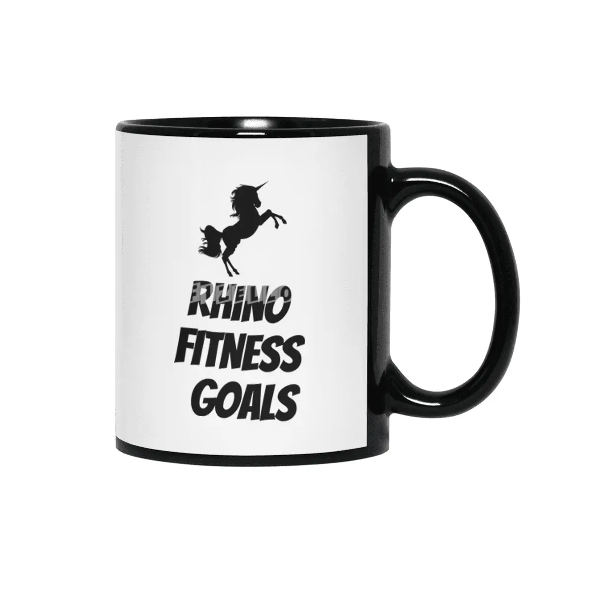 Rhino Fitness Goals Siyah Kupa