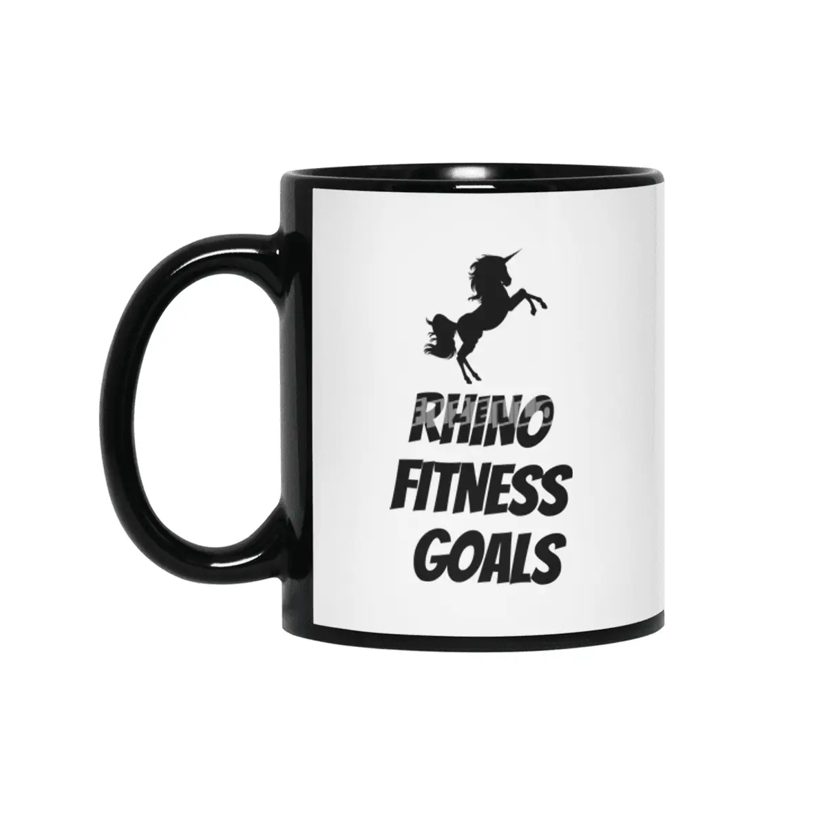 Rhino Fitness Goals Siyah Kupa