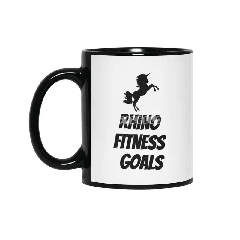 Rhino Fitness Goals Siyah Kupa