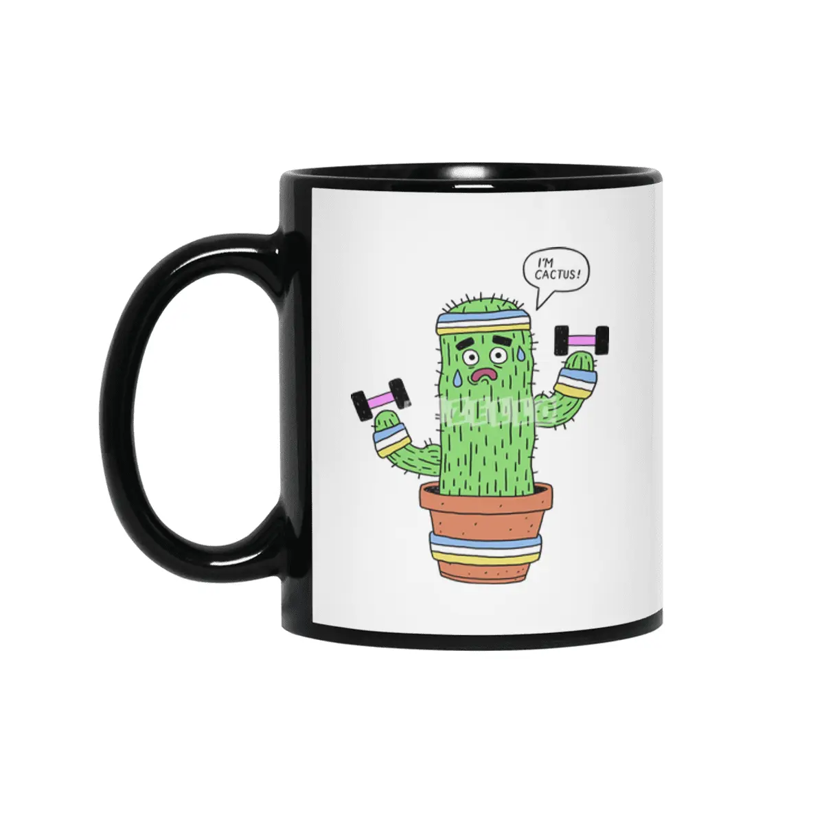 Cactus Cactus Siyah Kupa