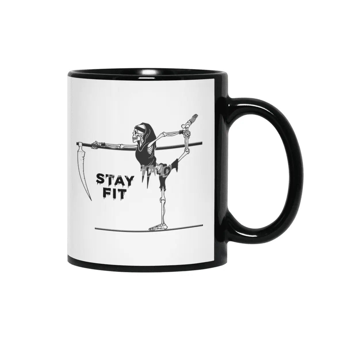 Stay Fit! Siyah Kupa