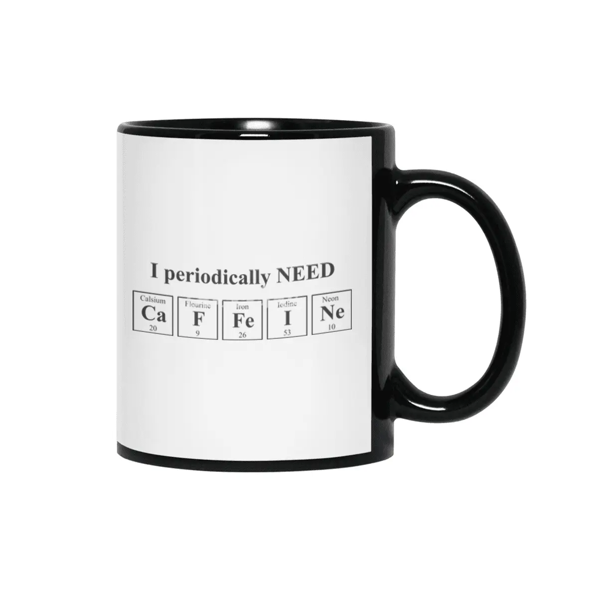 I periodically NEED Coffee Siyah Kupa