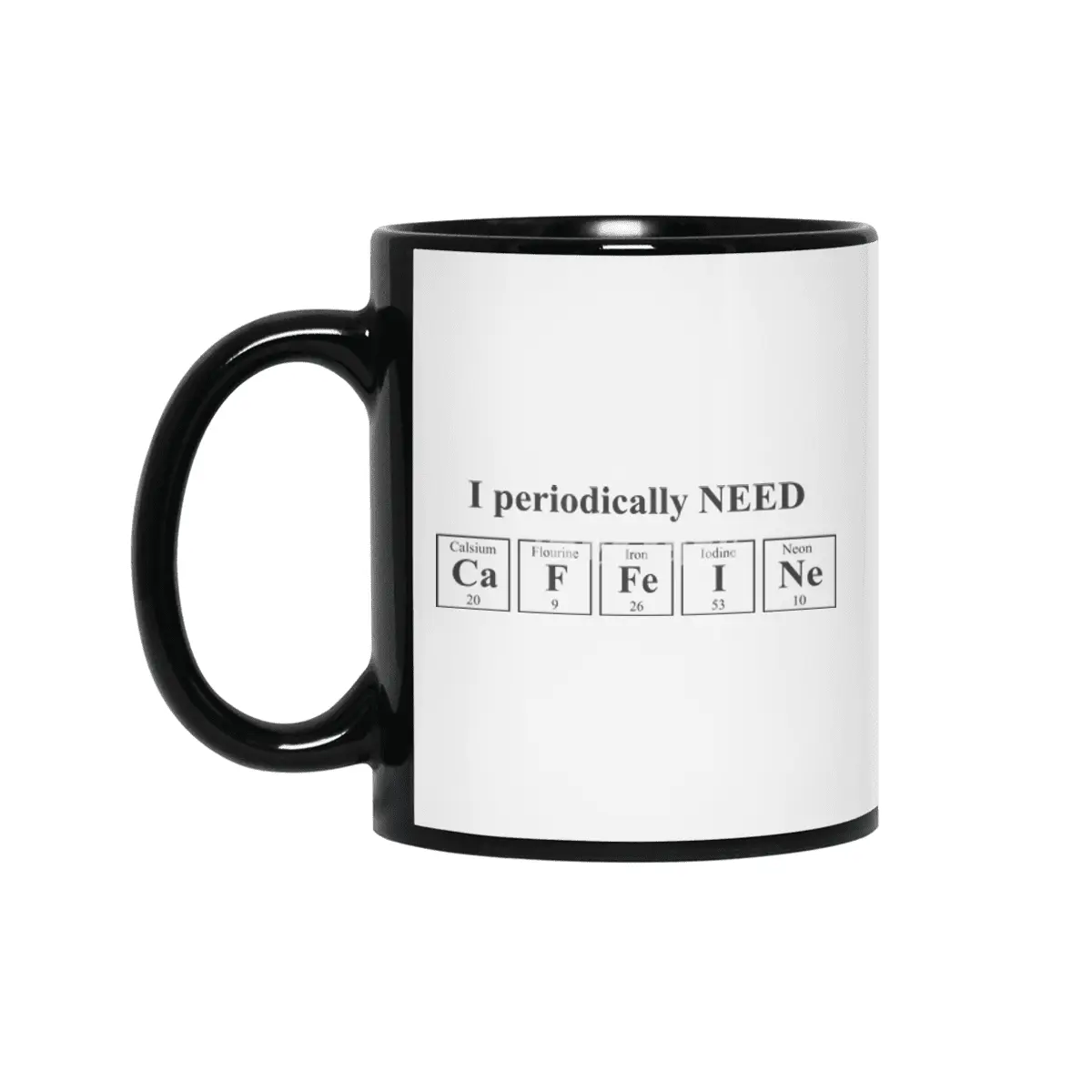 I periodically NEED Coffee Siyah Kupa