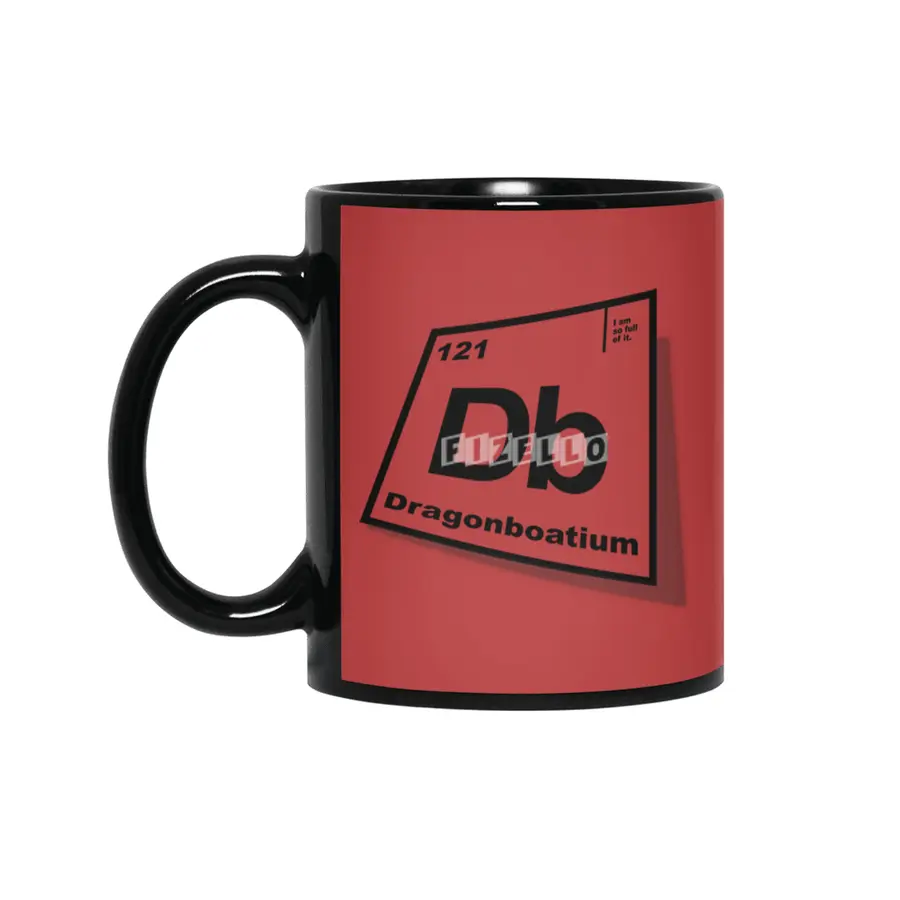 Dragonboatium | Black Siyah Kupa