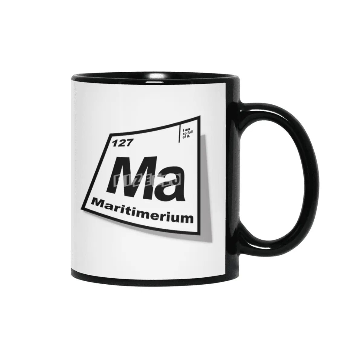 Maritimerium | Black Siyah Kupa