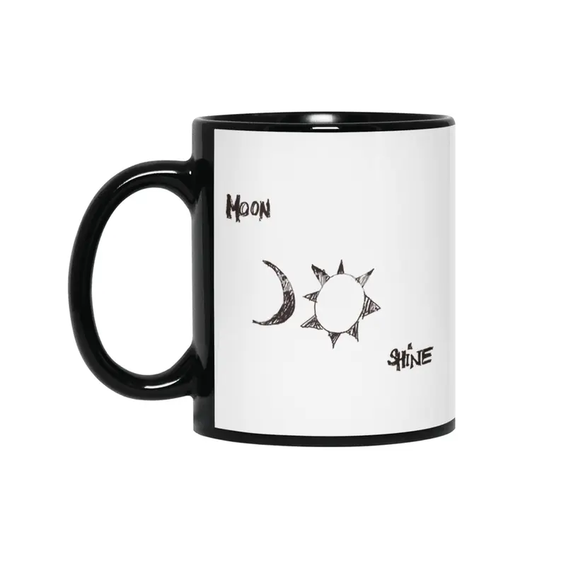 Moon Shine Siyah Kupa