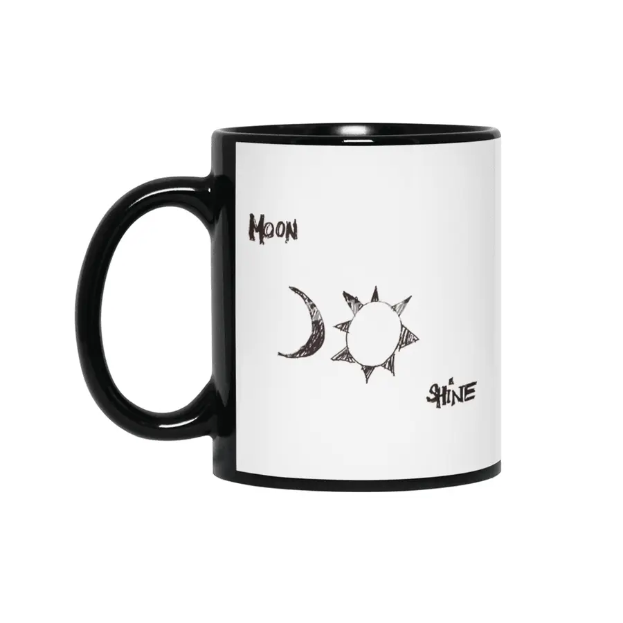Moon Shine Siyah Kupa