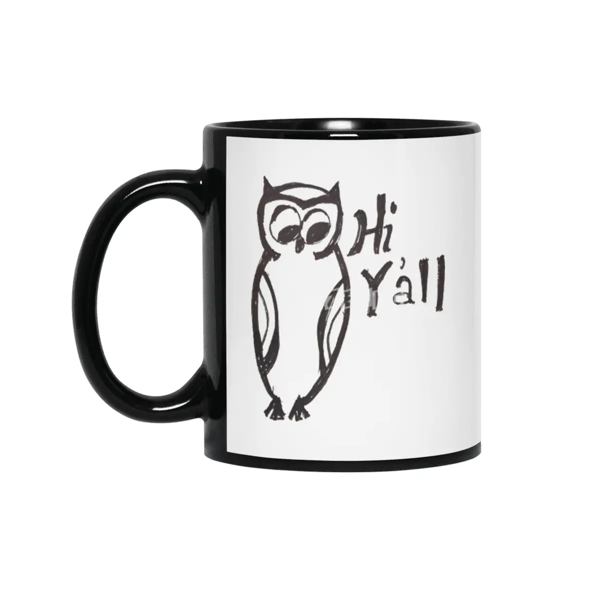 Southern Owl Siyah Kupa