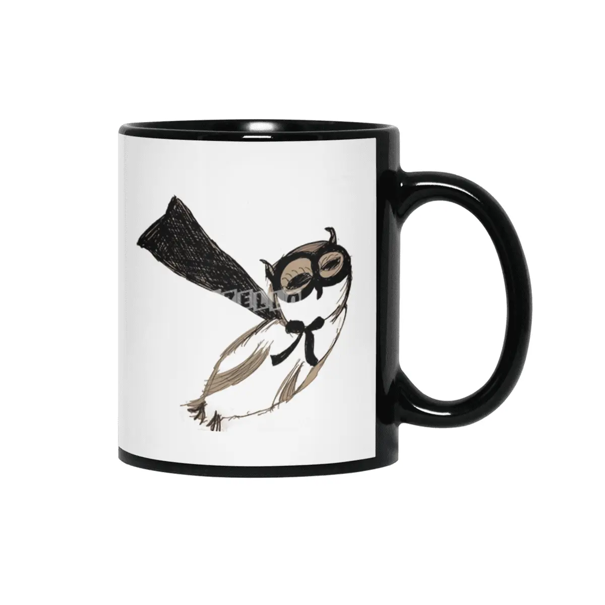 Super Owl Siyah Kupa