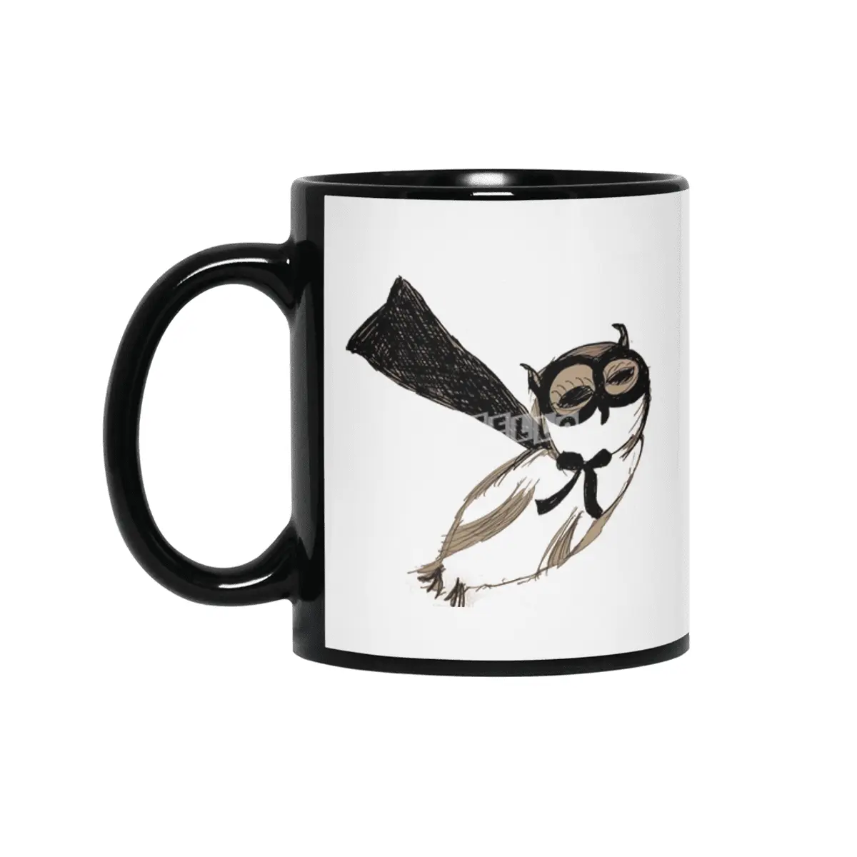 Super Owl Siyah Kupa