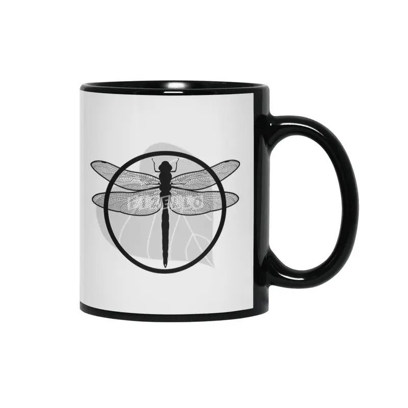 Dragonfly Siyah Kupa