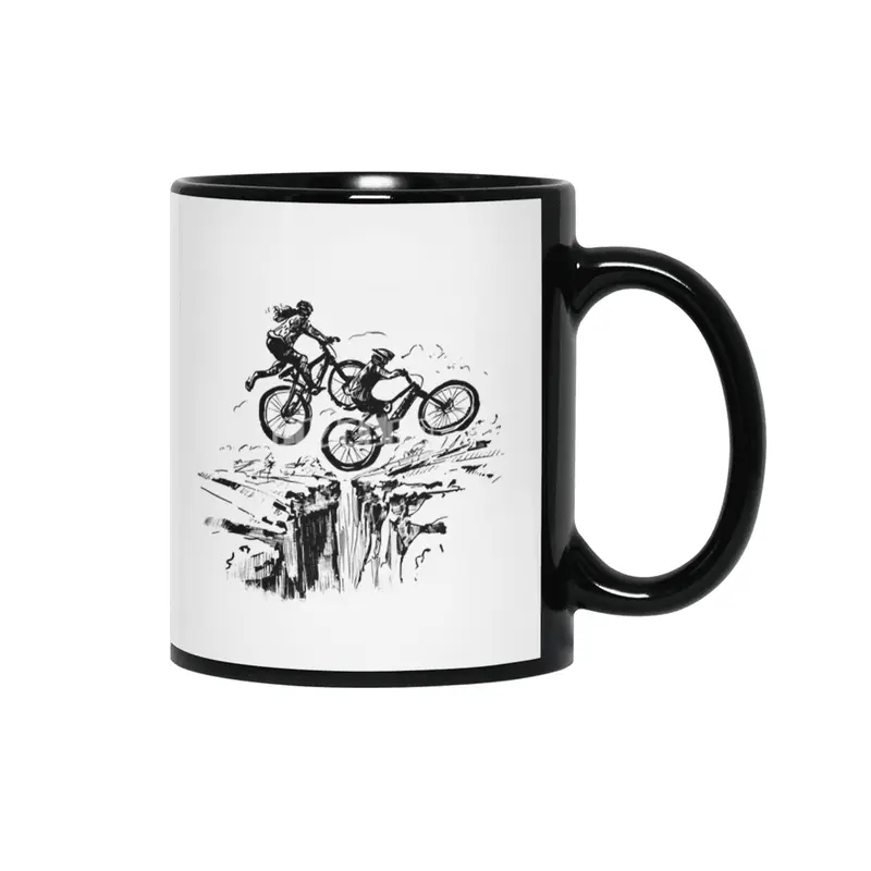 Canyon Bike Jump Siyah Kupa