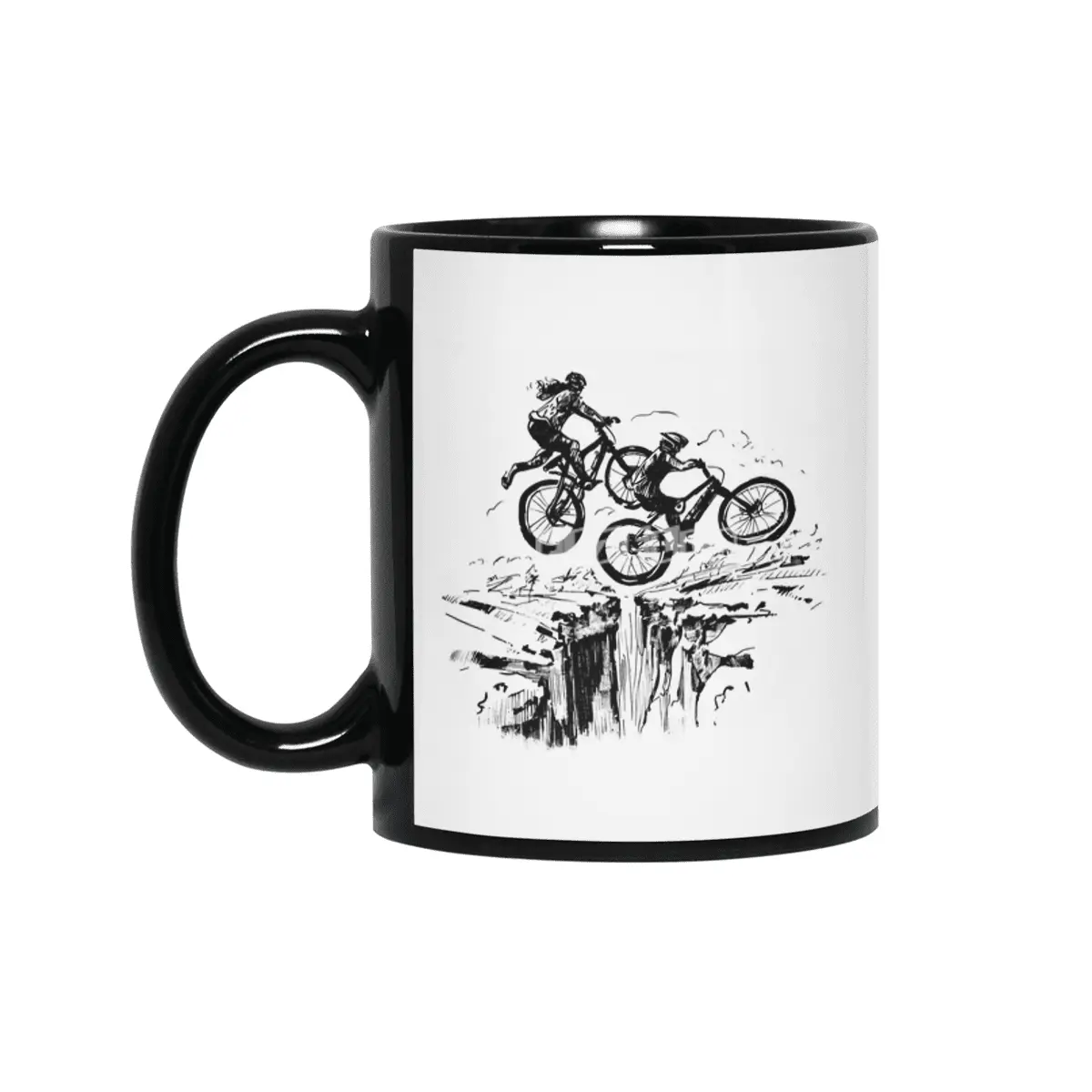 Canyon Bike Jump Siyah Kupa