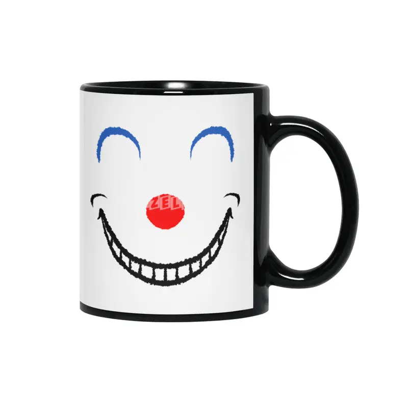 Cartoon Eyes - Clown Siyah Kupa