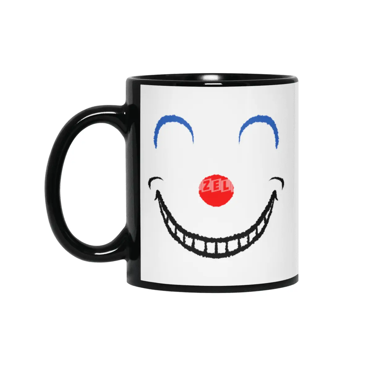 Cartoon Eyes - Clown Siyah Kupa