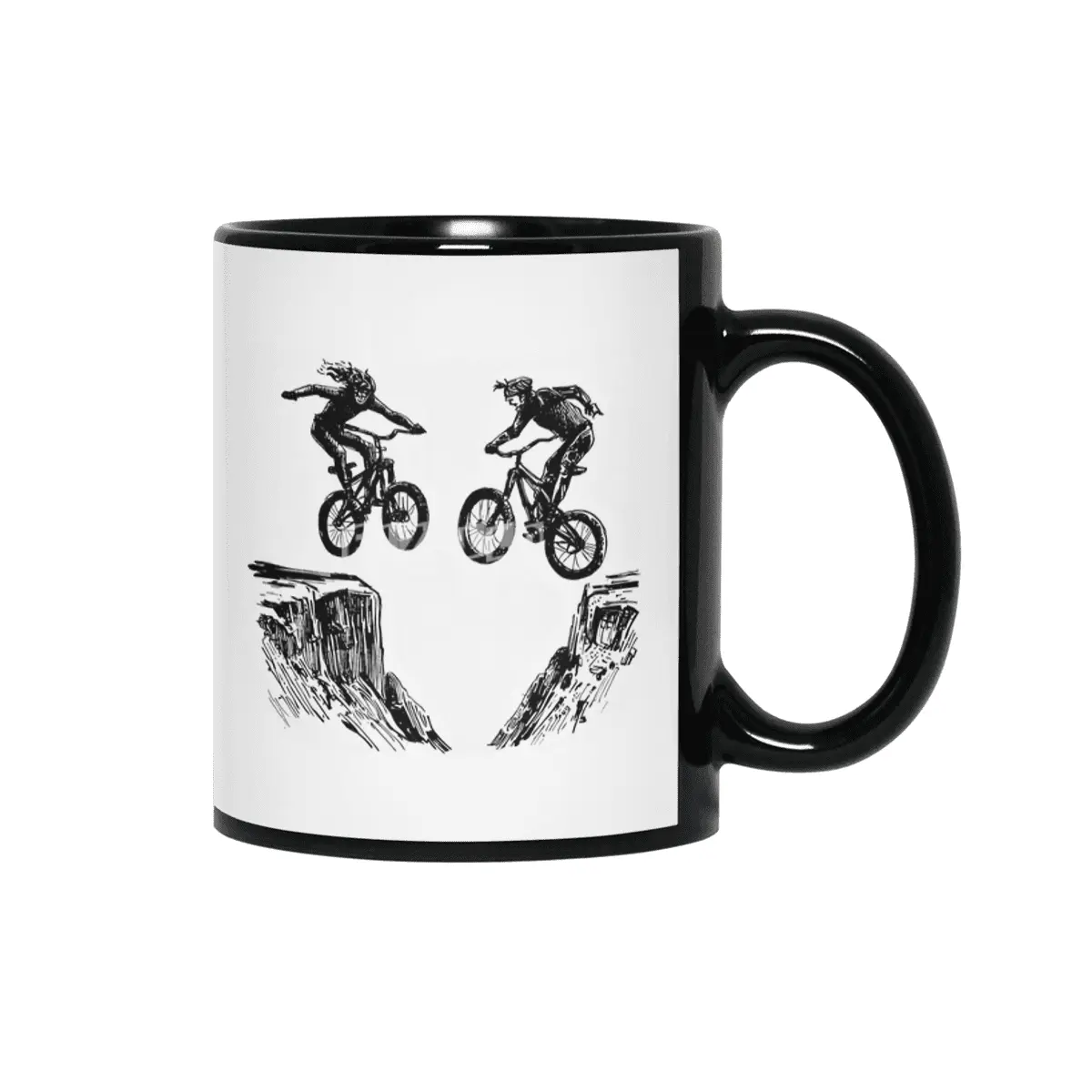 Cliff Bike Jump Siyah Kupa