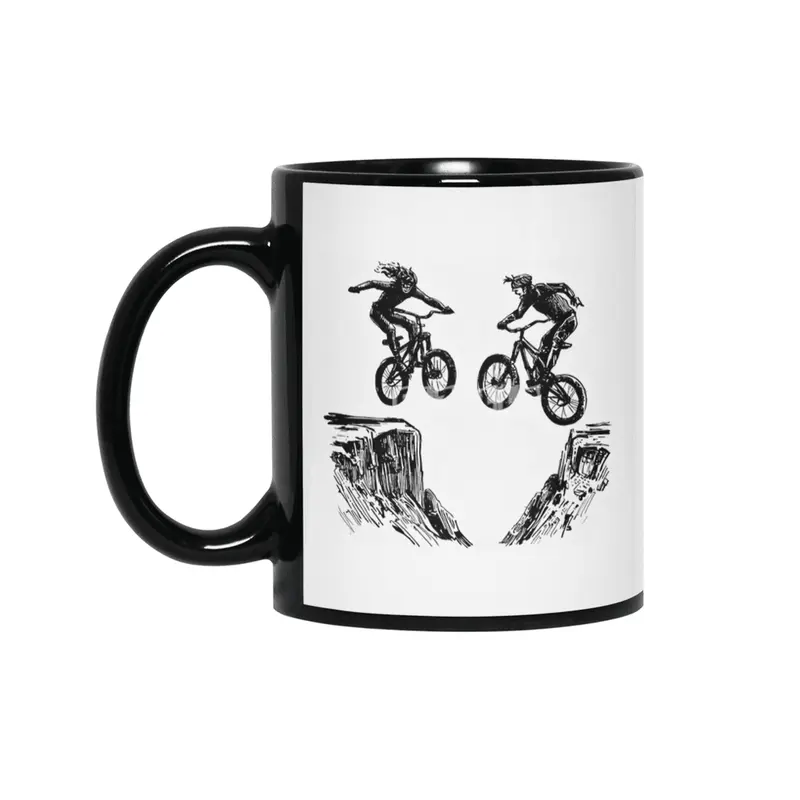 Cliff Bike Jump Siyah Kupa