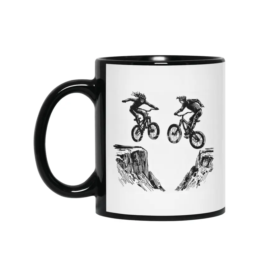 Cliff Bike Jump Siyah Kupa