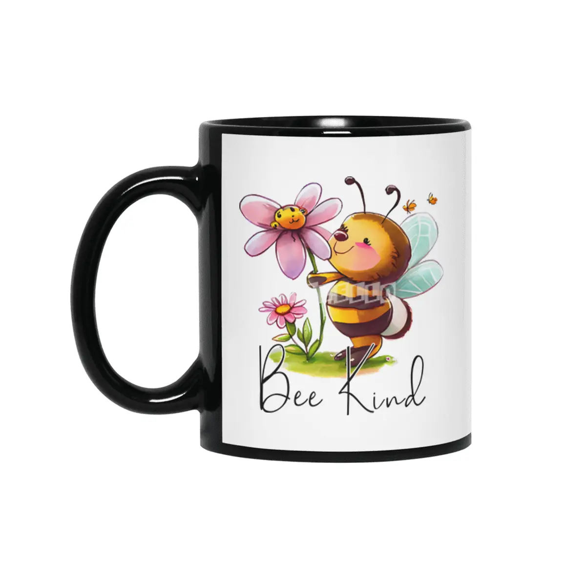 Be Kind Bee Collection Siyah Kupa