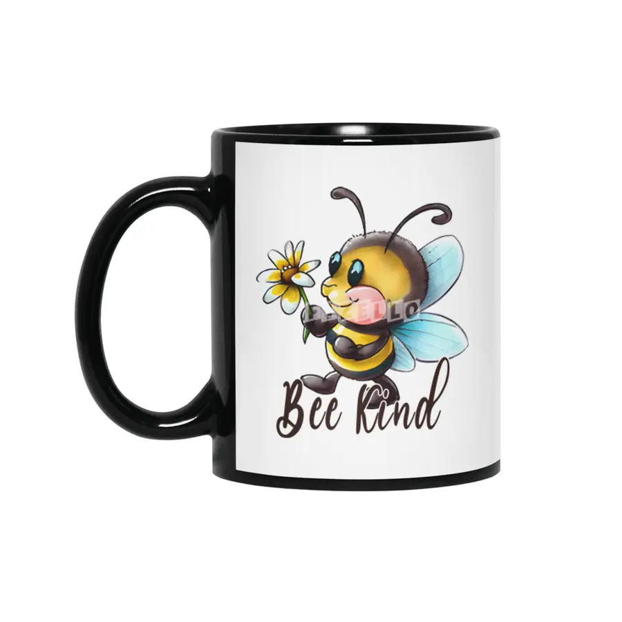 Be Kind Collection Bee Siyah Kupa