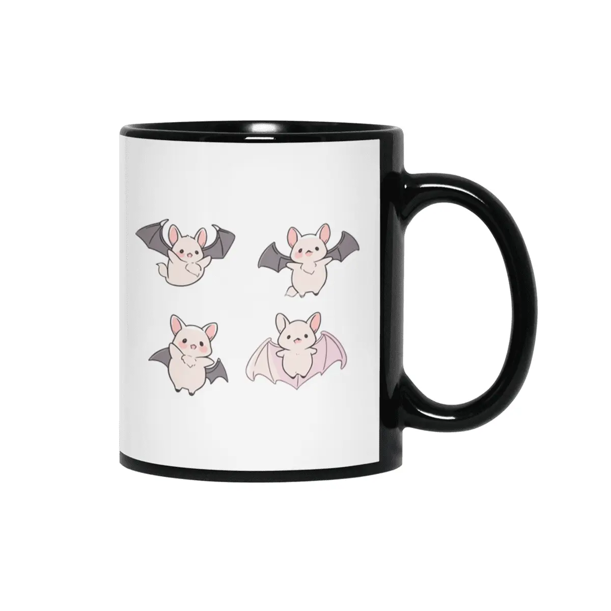 Cute Bat Siyah Kupa