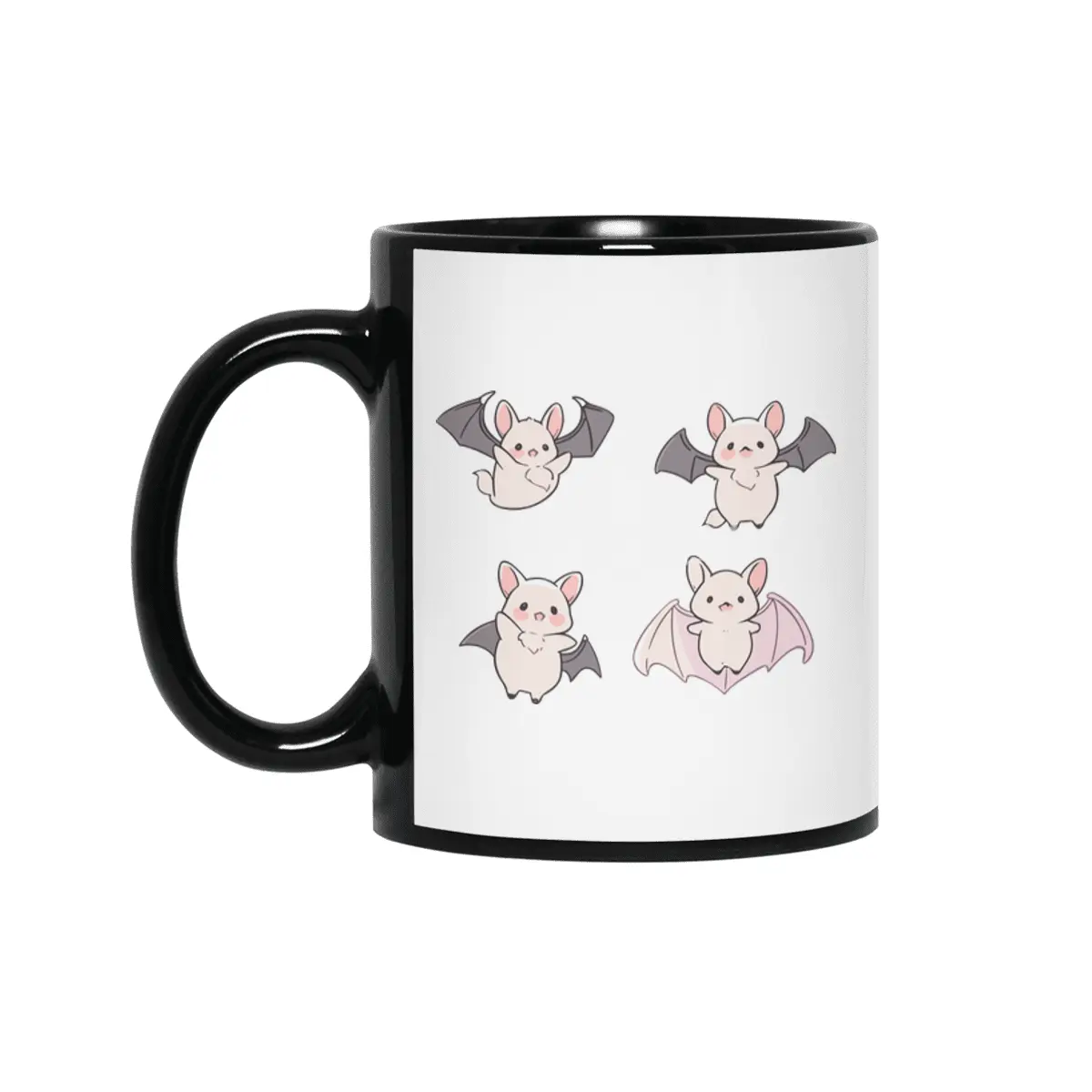 Cute Bat Siyah Kupa