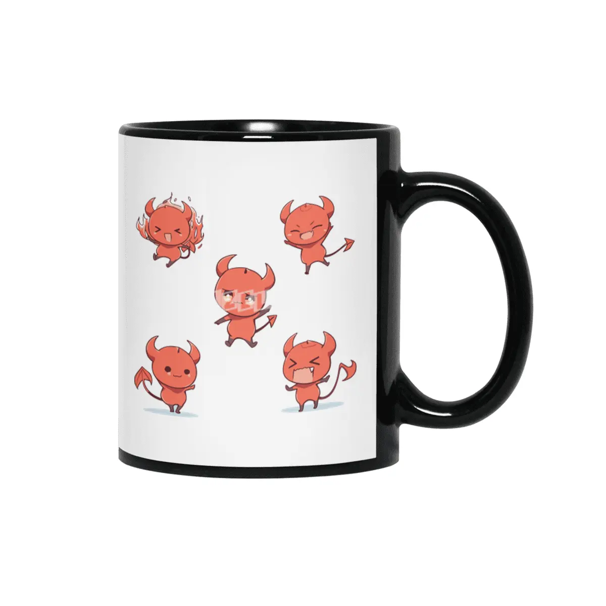Cute Devil Siyah Kupa