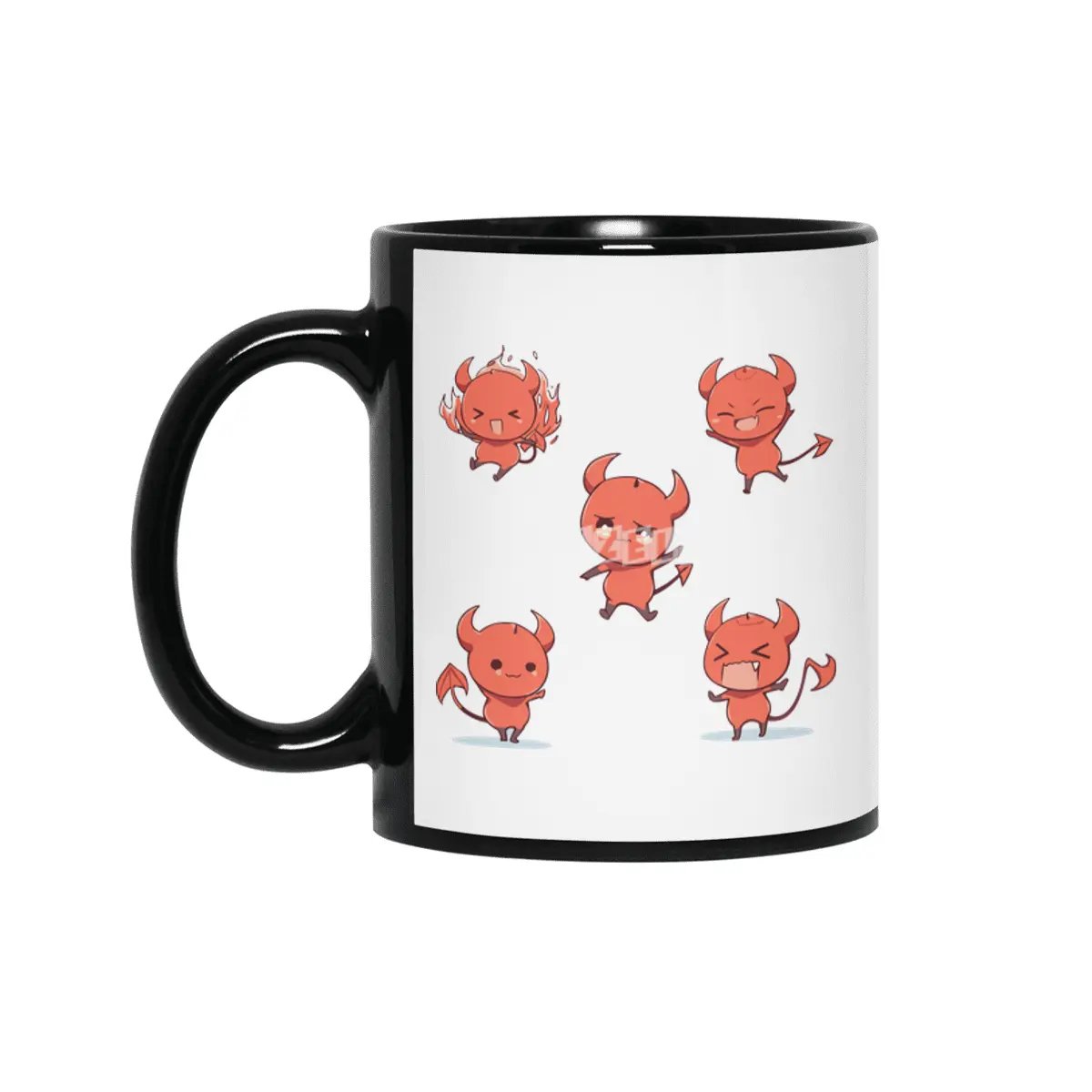 Cute Devil Siyah Kupa
