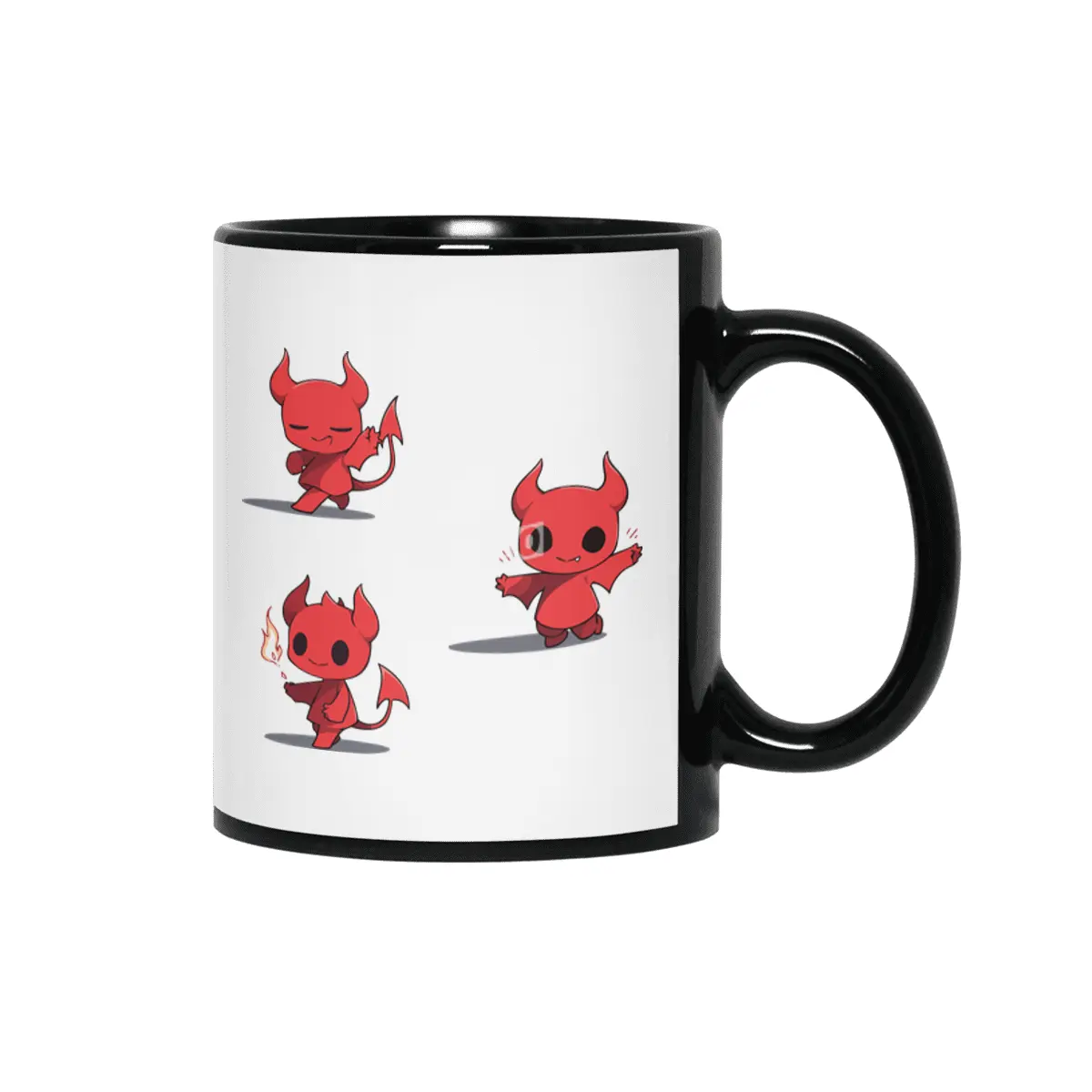 Cute Devil Siyah Kupa