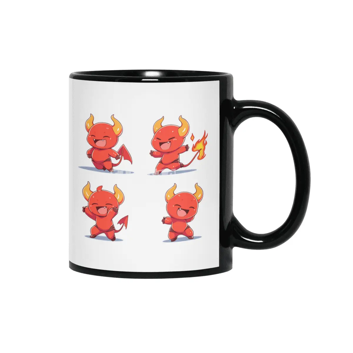 Cute Devil Siyah Kupa