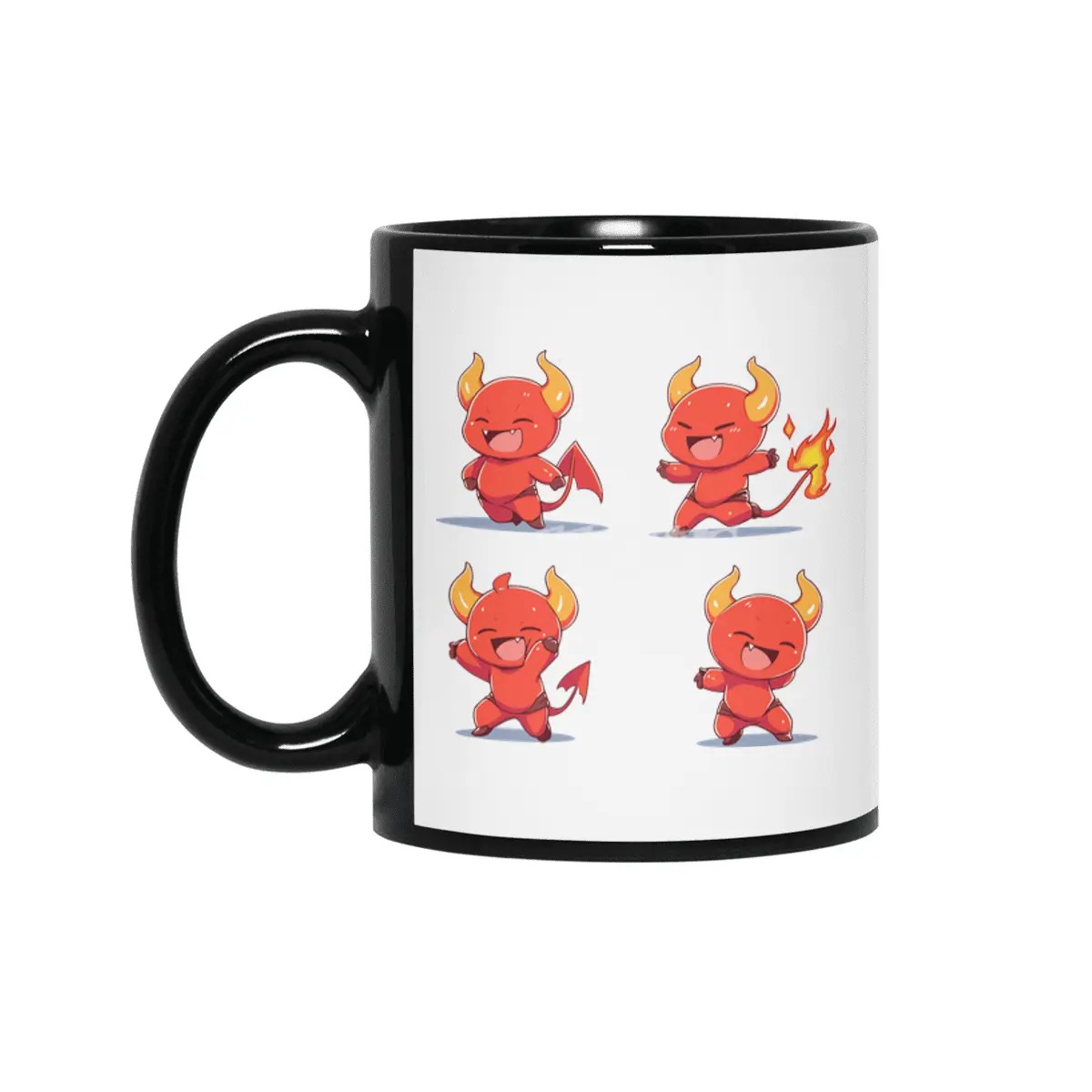 Cute Devil Siyah Kupa