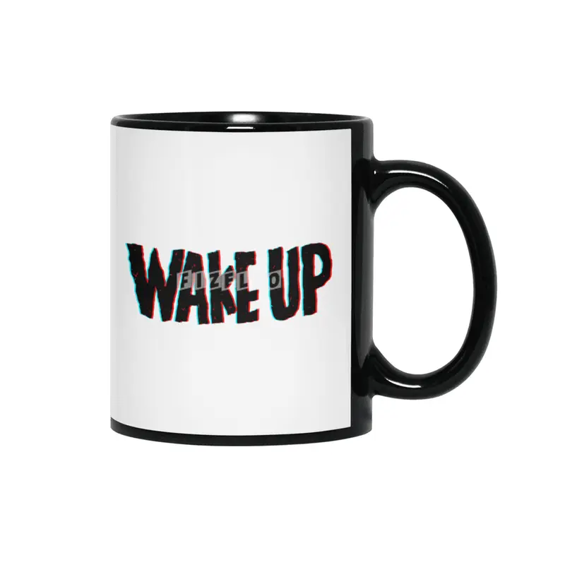 Wake up Siyah Kupa