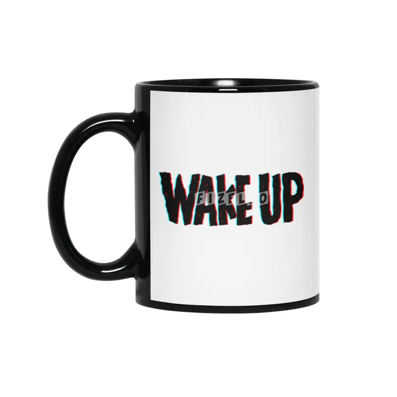 Wake up Siyah Kupa
